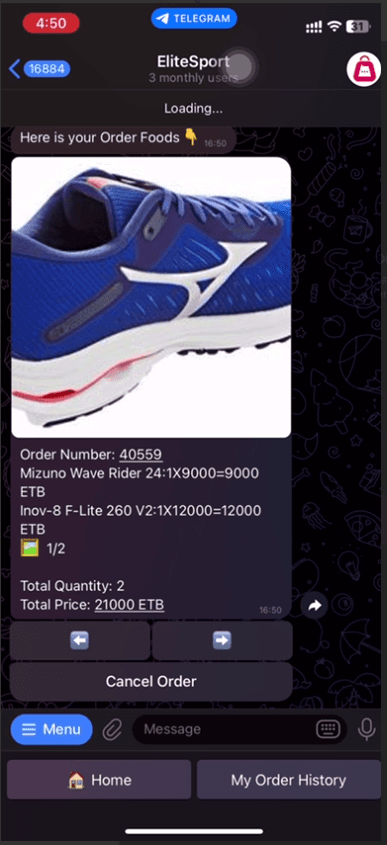 Ethiopian Ecommerce Telegram Bot